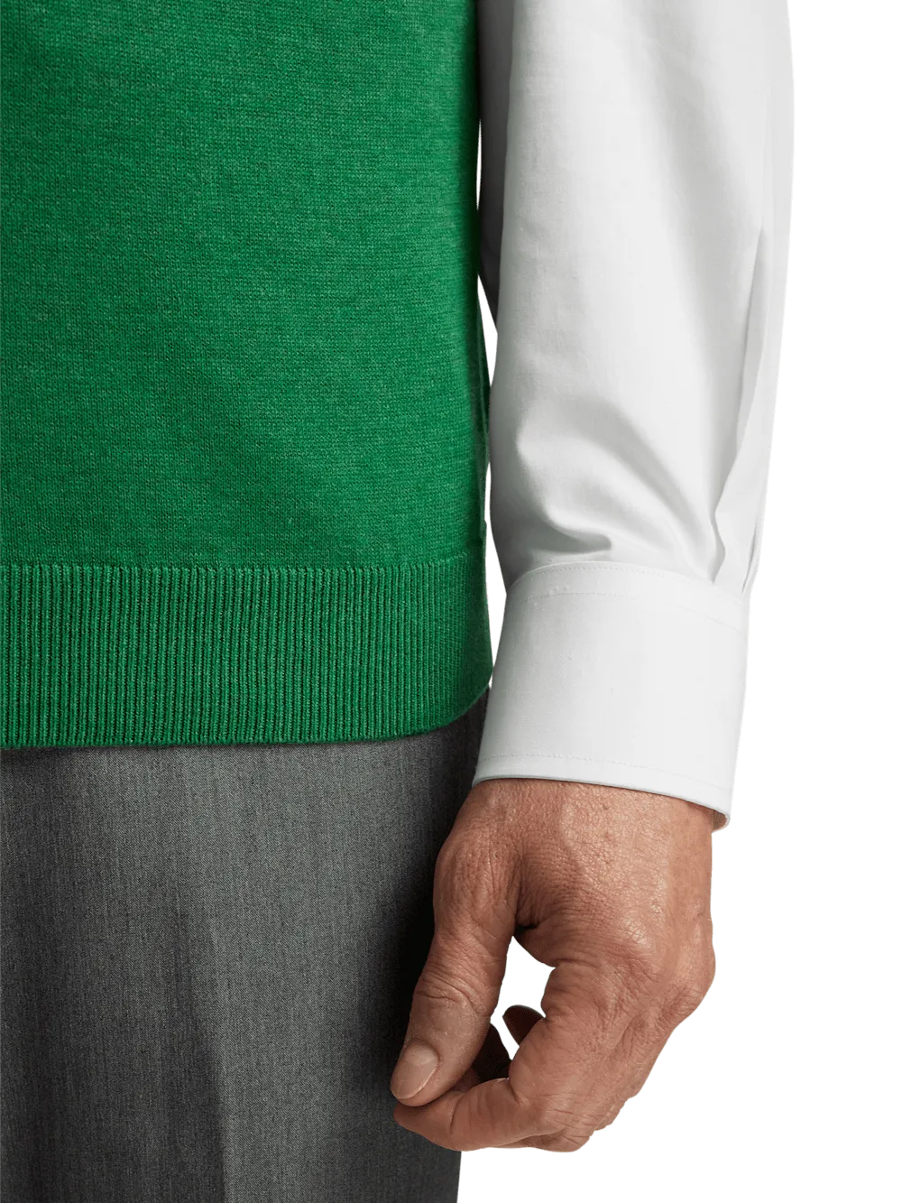 Supima Cotton Vest - Green
