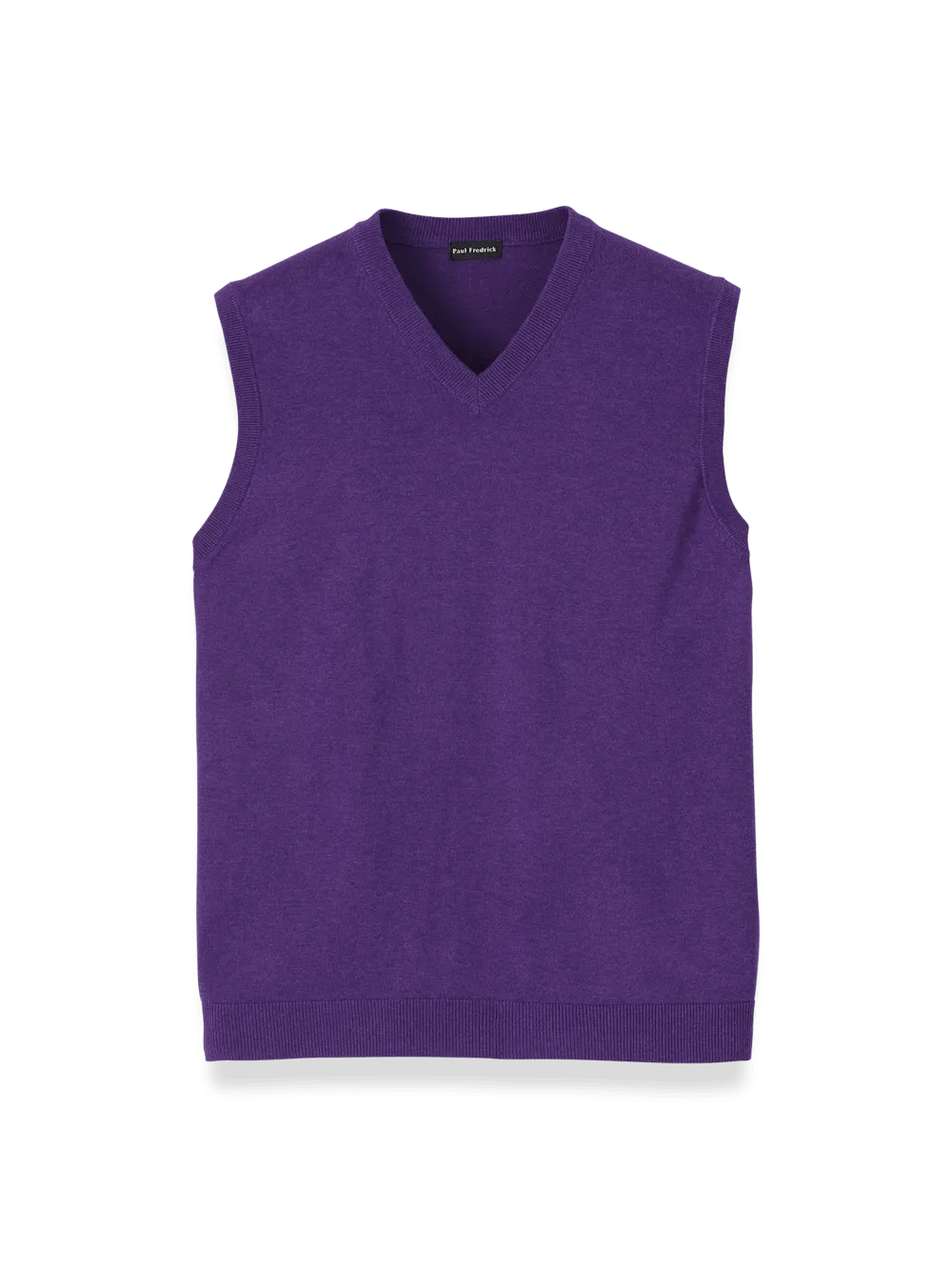 Supima Cotton Vest - Purple