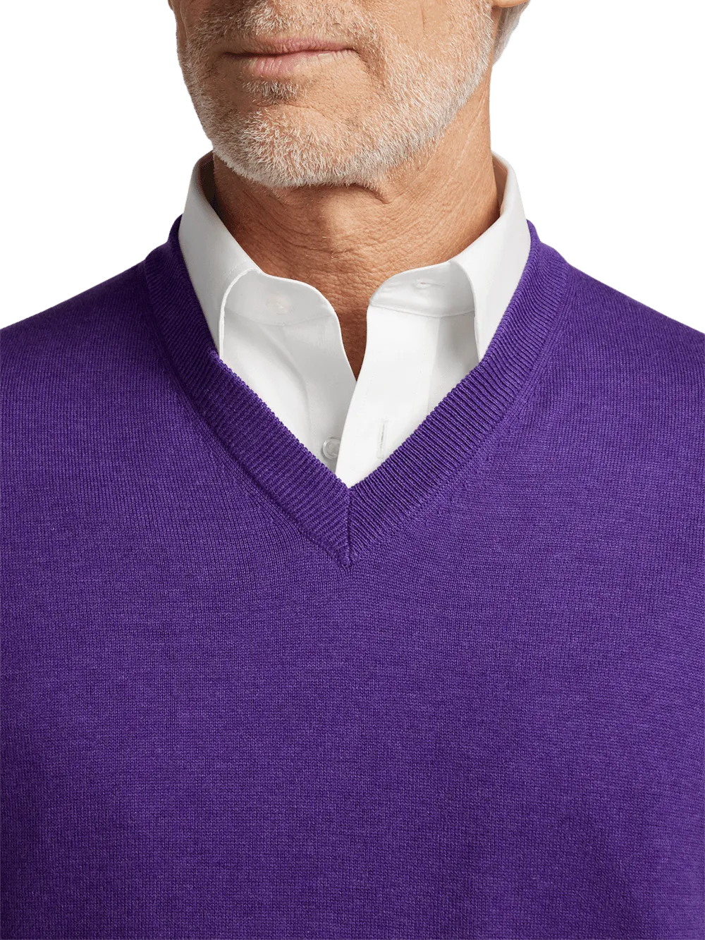 Supima Cotton Vest - Purple