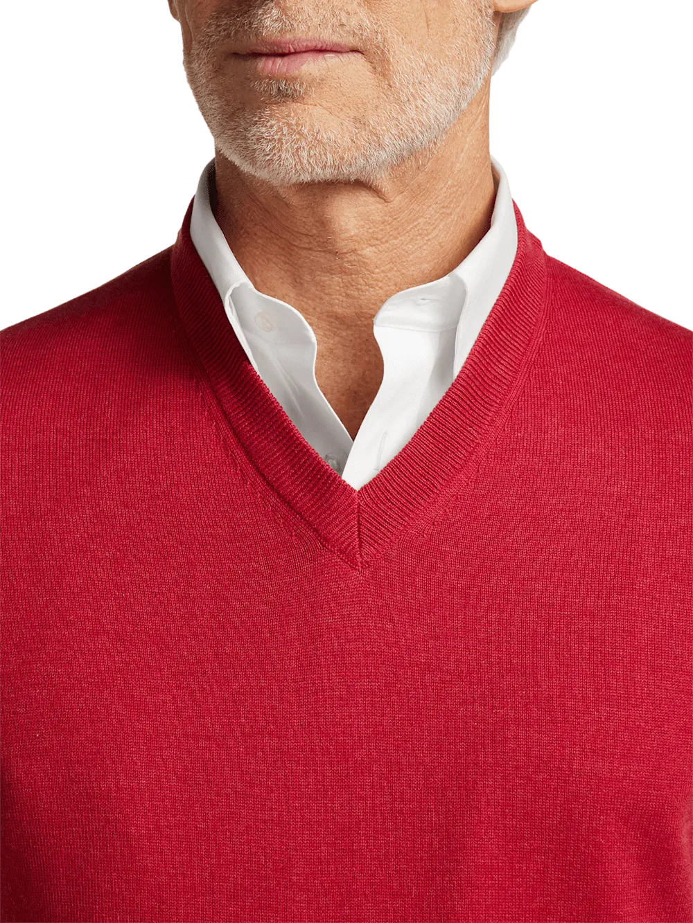 Supima Cotton Vest - Red