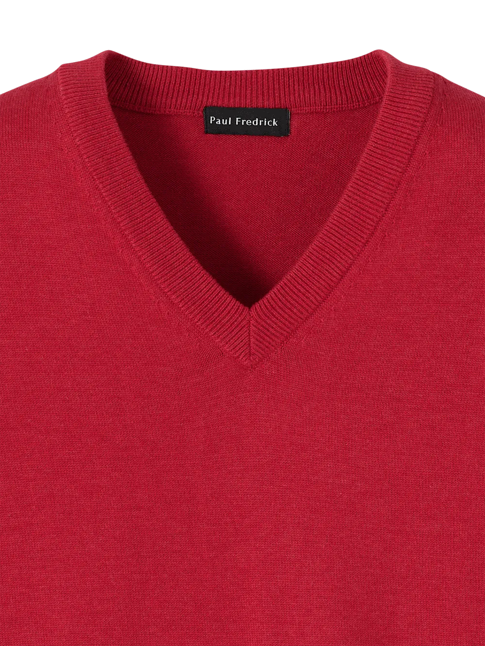 Supima Cotton Vest - Red