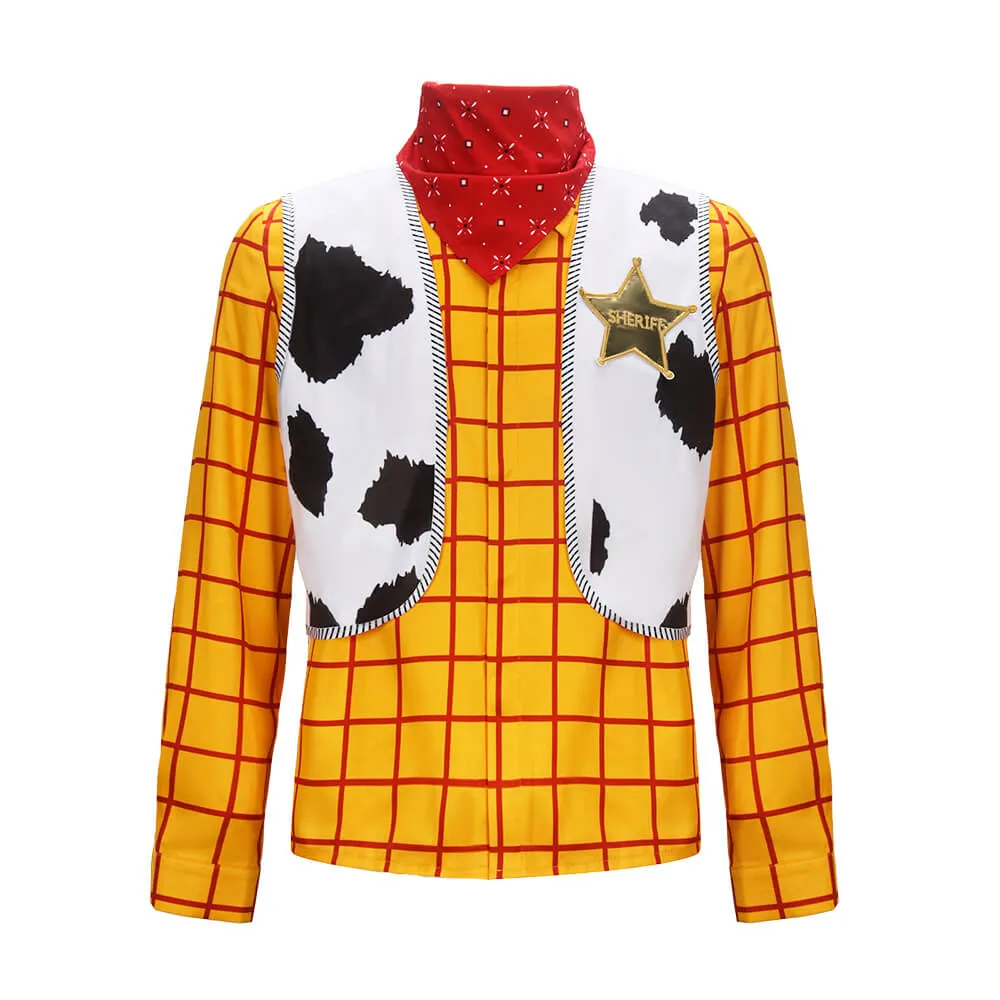 Toy Story Woody Cosplay Costume Cowboy Tops (Ready to Ship)