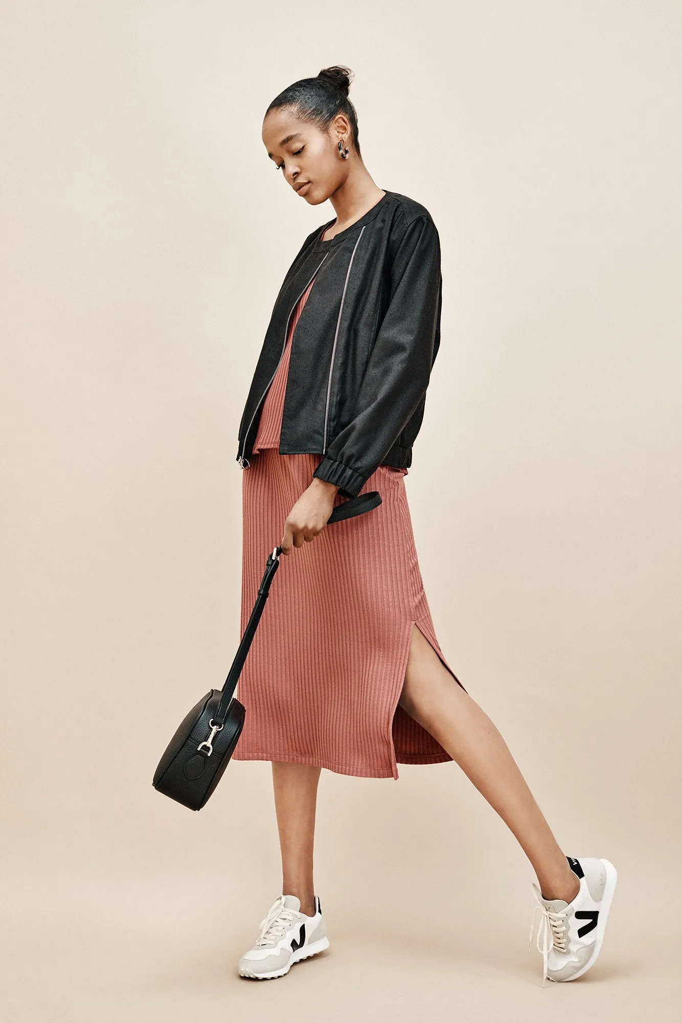 Vindy Ribbed Skirt