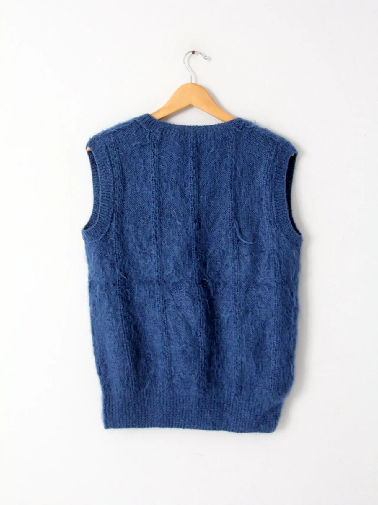 vintage mohair sweater vest
