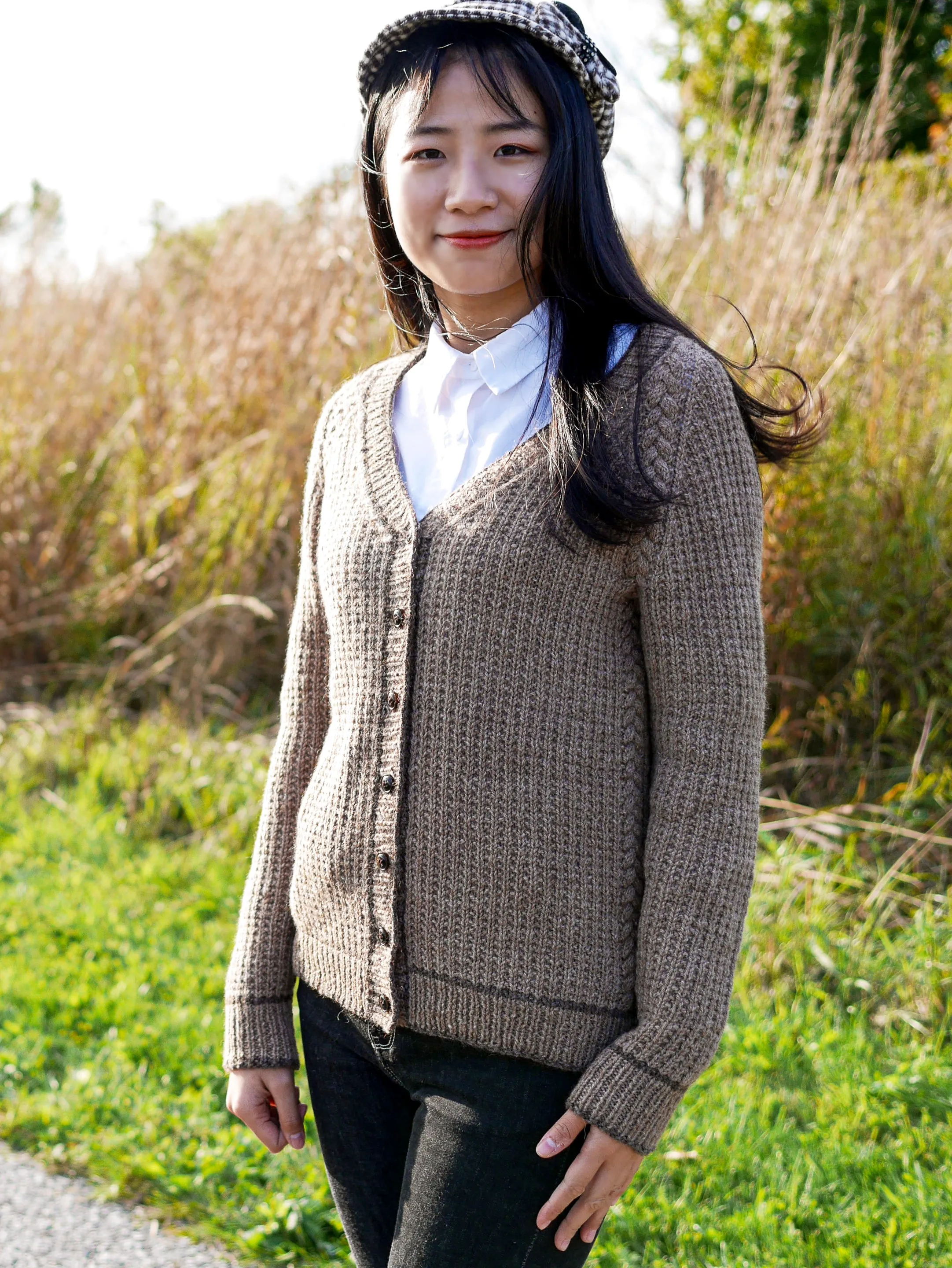 Wholegrain Men's Cardigan <br/><small>knitting pattern</small>