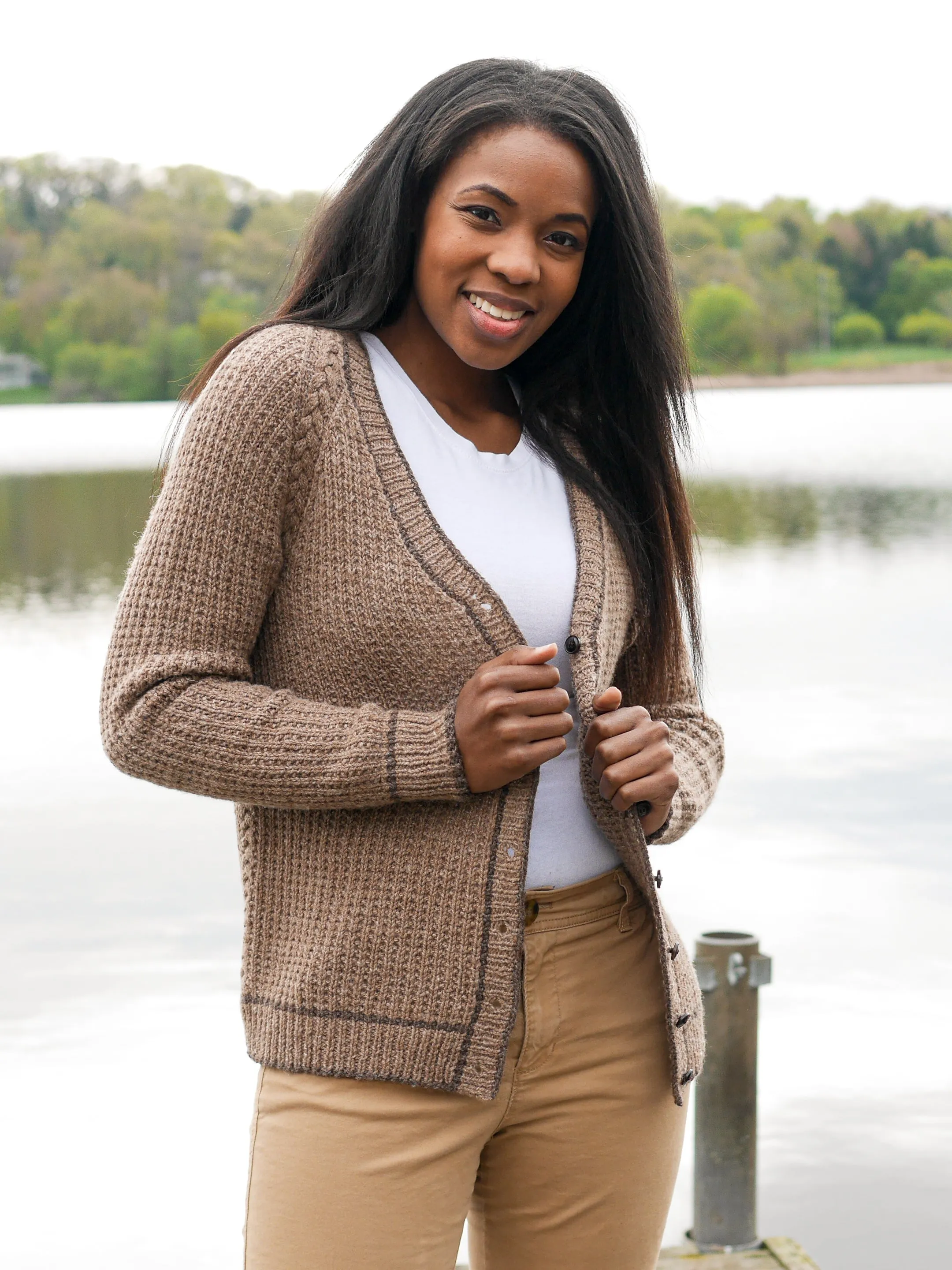 Wholegrain Men's Cardigan <br/><small>knitting pattern</small>
